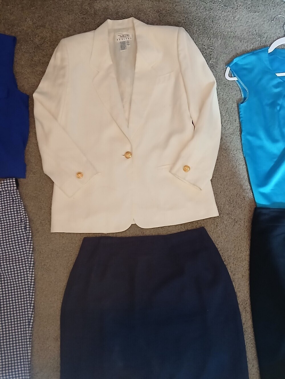 Lot X 8 Work Office Pencil Skirts Blouses Blazer Pants Button Up Shirt Bundle - Picture 4 of 11